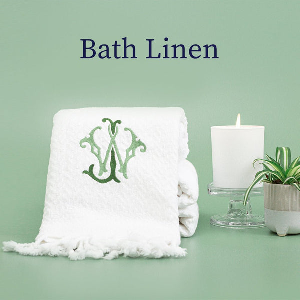 Bath Linens - Initially London