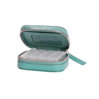 embossed personalised pill case by initially London