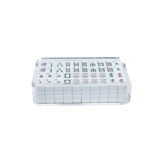 Perspex Personalised Mahjong Set