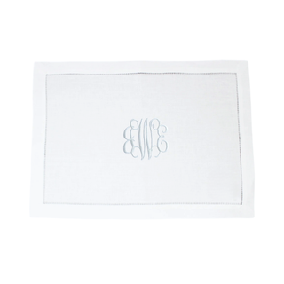 monogrammed placemat by initially London