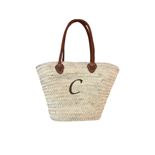 monogrammed basket by Initially London
