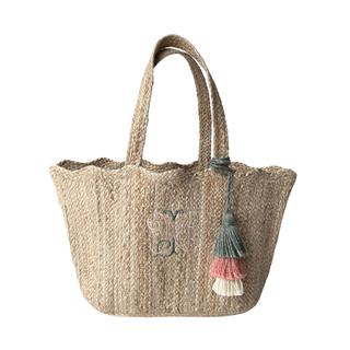 scallop personalised tote bag by initially London