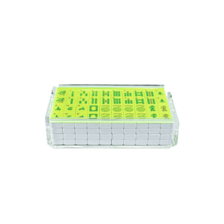 Perspex Personalised Mahjong Set
