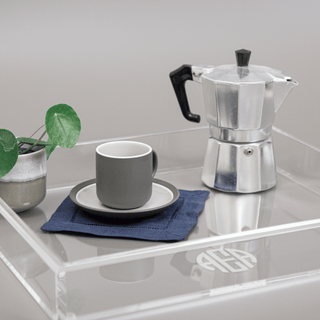 personalised tray with etched initials