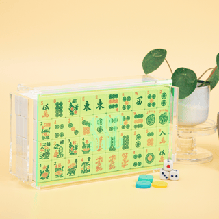 Perspex Personalised Mahjong Set