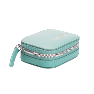 embossed personalised pill case by initially London