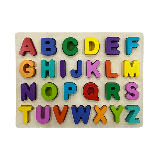 Monogrammed Wooden ABC Puzzle