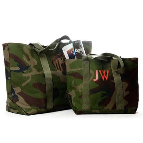 Ll bean sales camo tote