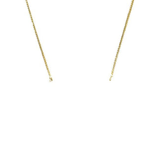 18k gold plated sterling silver chain