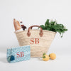 Covent Garden Hand Basket monogrammed by Initially London -