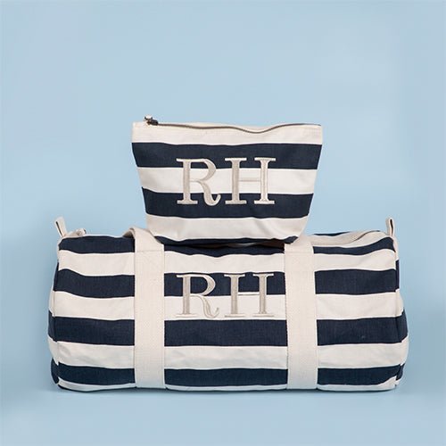 Monogrammed overnight bags best sale