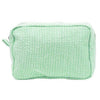 Mint St James Wash Bag made from 100% cotton with a nylon polyester waterproof lining - Initially London