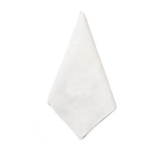White Linen Napkin made from 100% Pure Linen and comes in set of 4 or individually - Initially London