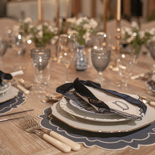 Monogrammed Napkins for the Festive Season
