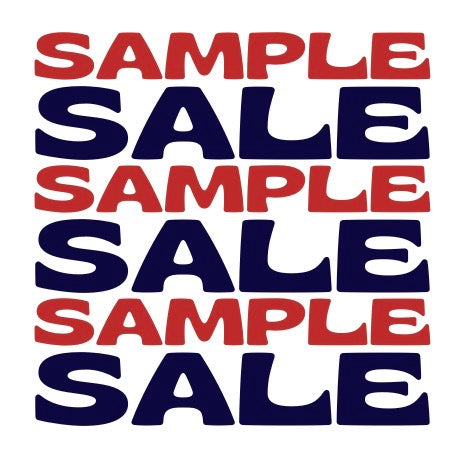 January Sample Sale!