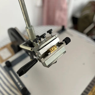 Get your monogram embossed on leather