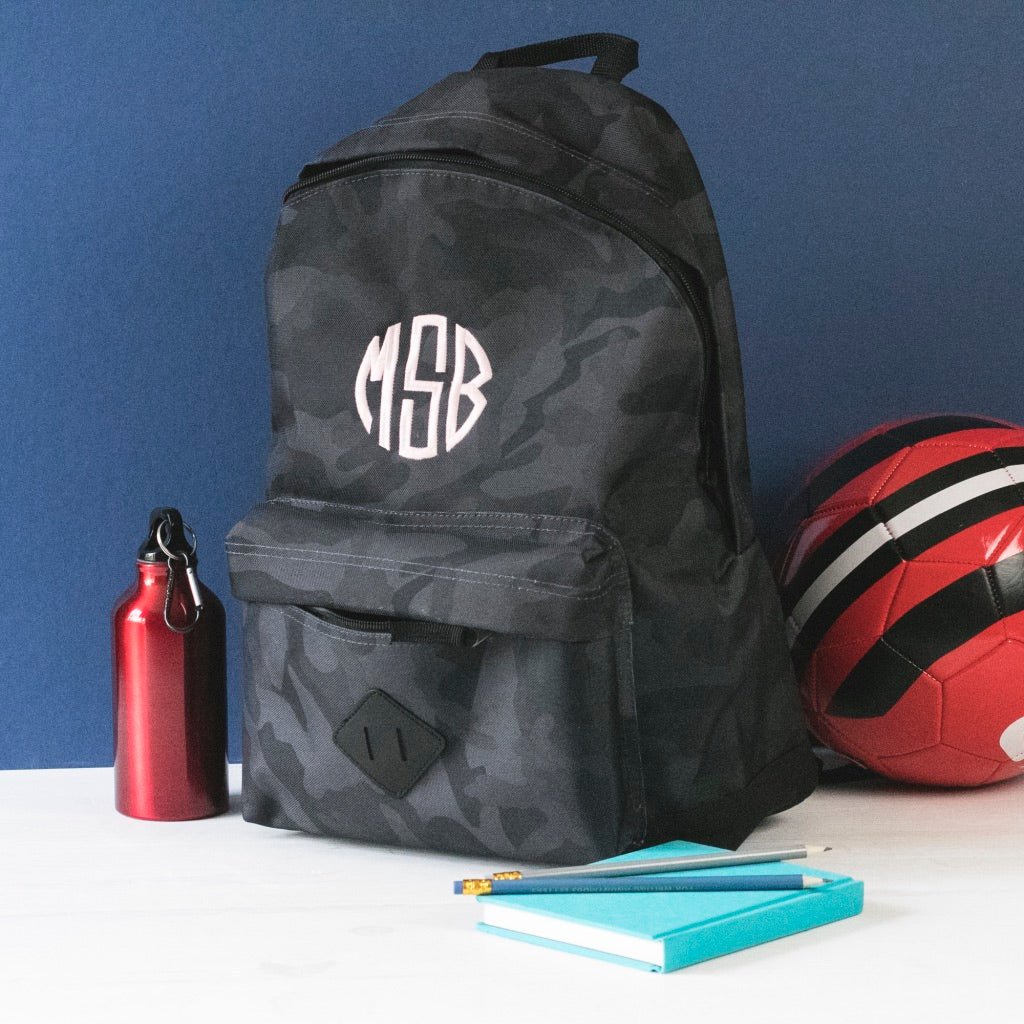 Back to School Monogramming