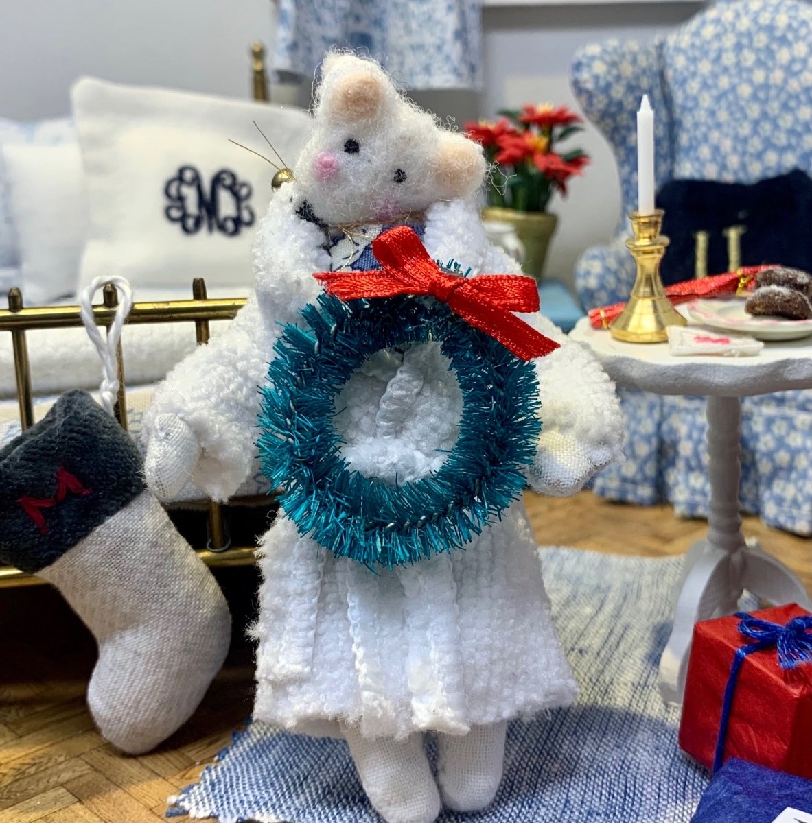 Marzipan: The Felt Mouse Who Loves Monogramming | Monogrammed Minis ...