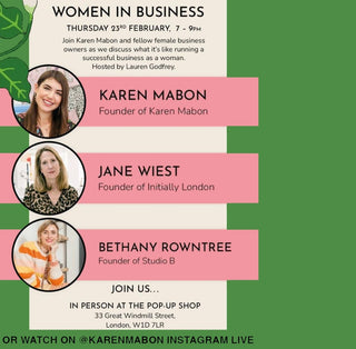 Women in Business Panel Talk - Initially London