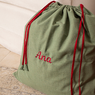 Monogrammed Christmas Sack