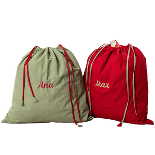Monogrammed Christmas Sack