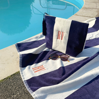 Personalised towelling wash bag