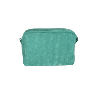 corduroy personalised wash bag by initially London 