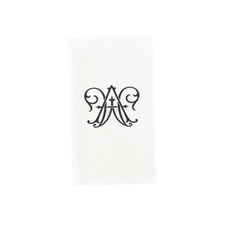 Monogrammed Paper Guest Towels