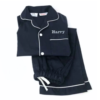 Navy Pyjamas for the Whole Family