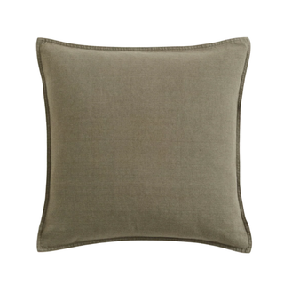 Monogrammed Linen Cushion