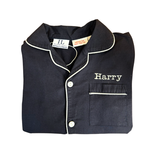 Navy Pyjamas for the Whole Family