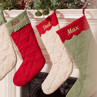 Monogrammed Christmas Stocking