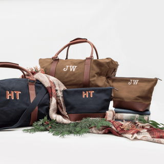 personalised men's wash bag by initially London