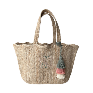 scallop personalised tote bag by initially London