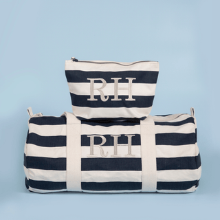 personalised embroidered sports bag by initially London