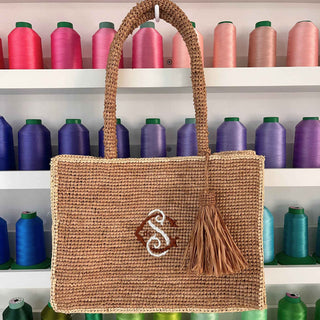 Rye Raffia Bag