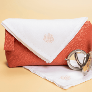 monogrammed handkerchief by initially London 