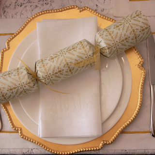 White Linen Hemstitch Napkin