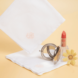 monogrammed handkerchief by initially London 