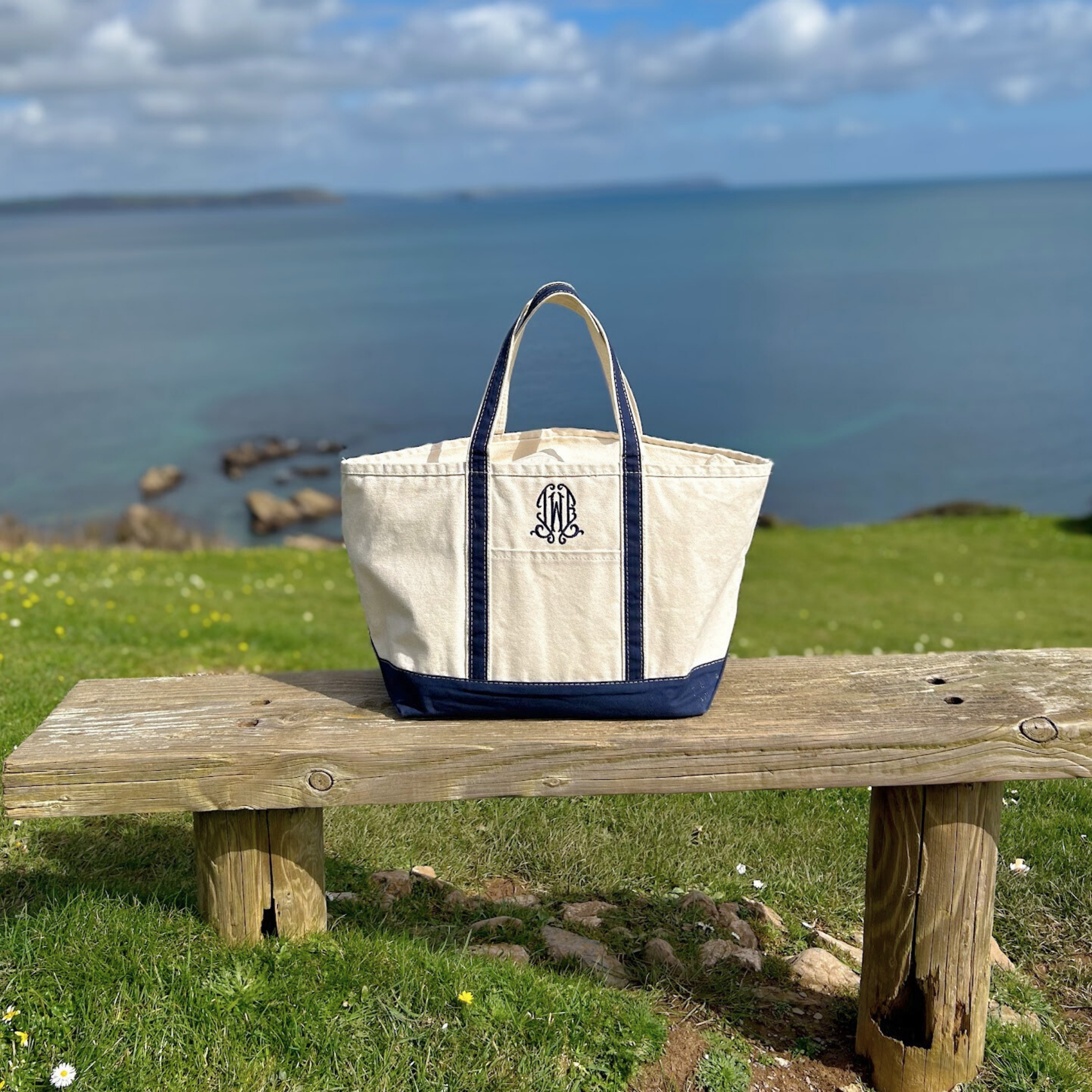 Large Maine Boat Bag, American bag, LLBean-Style boat tote