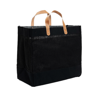 personalised hessian tote bag by initially London