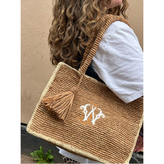Rye Raffia Bag
