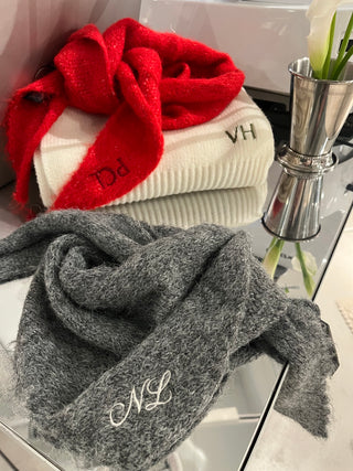 Live personalisation embroidery on site at events