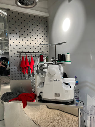 Live personalisation embroidery on site at events