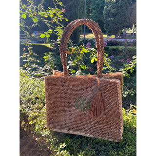 Rye Raffia Bag