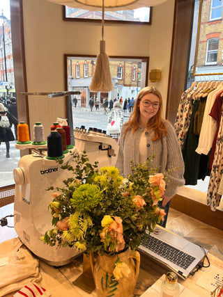 Live personalisation embroidery on site at events