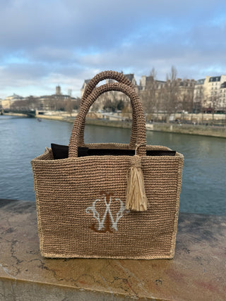 Rye Raffia Bag