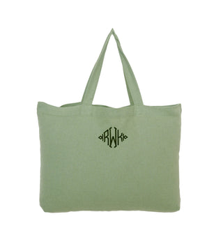 Linen Shopper Tote