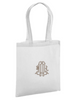 Organic cotton bag for life, monogrammed by initially London