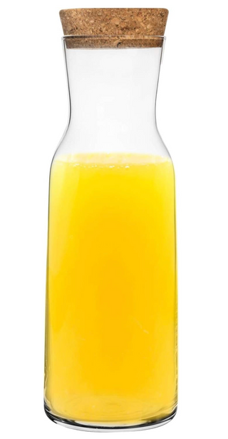 Etched Glass Carafe